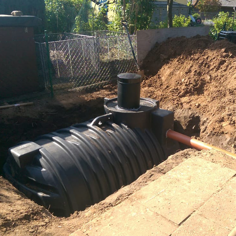 Tankeinbau Bild